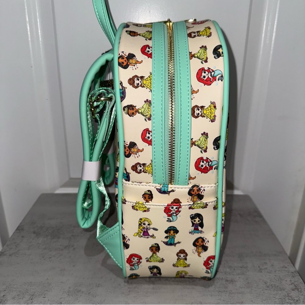 Disney Loungefly Young Princess AOP Backpack - Picture 2 of 6